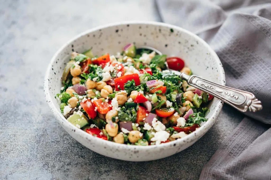 Mediterranean Chickpea Salad