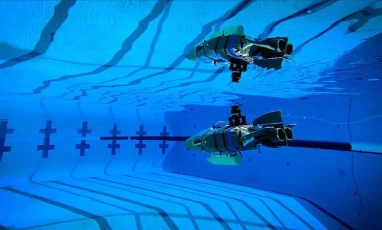 Mini NASA Robot Takes a SWIM